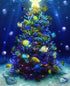 Coral Christmas Tree